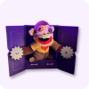 Chimp Yeeps Monster Plush
